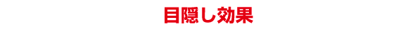 飛散防止の目隠し効果