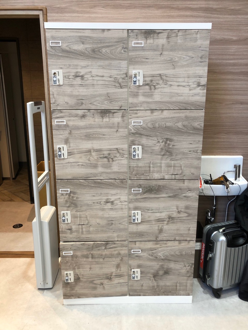 ロッカーダイノック施工後
